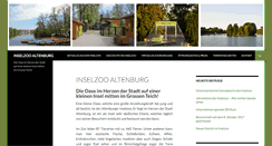 Desktop Screenshot of inselzoo.de
